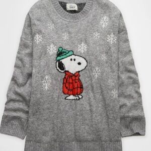 AE Snoopy Holiday Sweater
